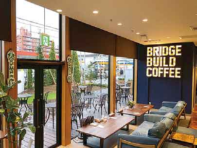 BRIDGE BUILD COFFEEの店舗写真